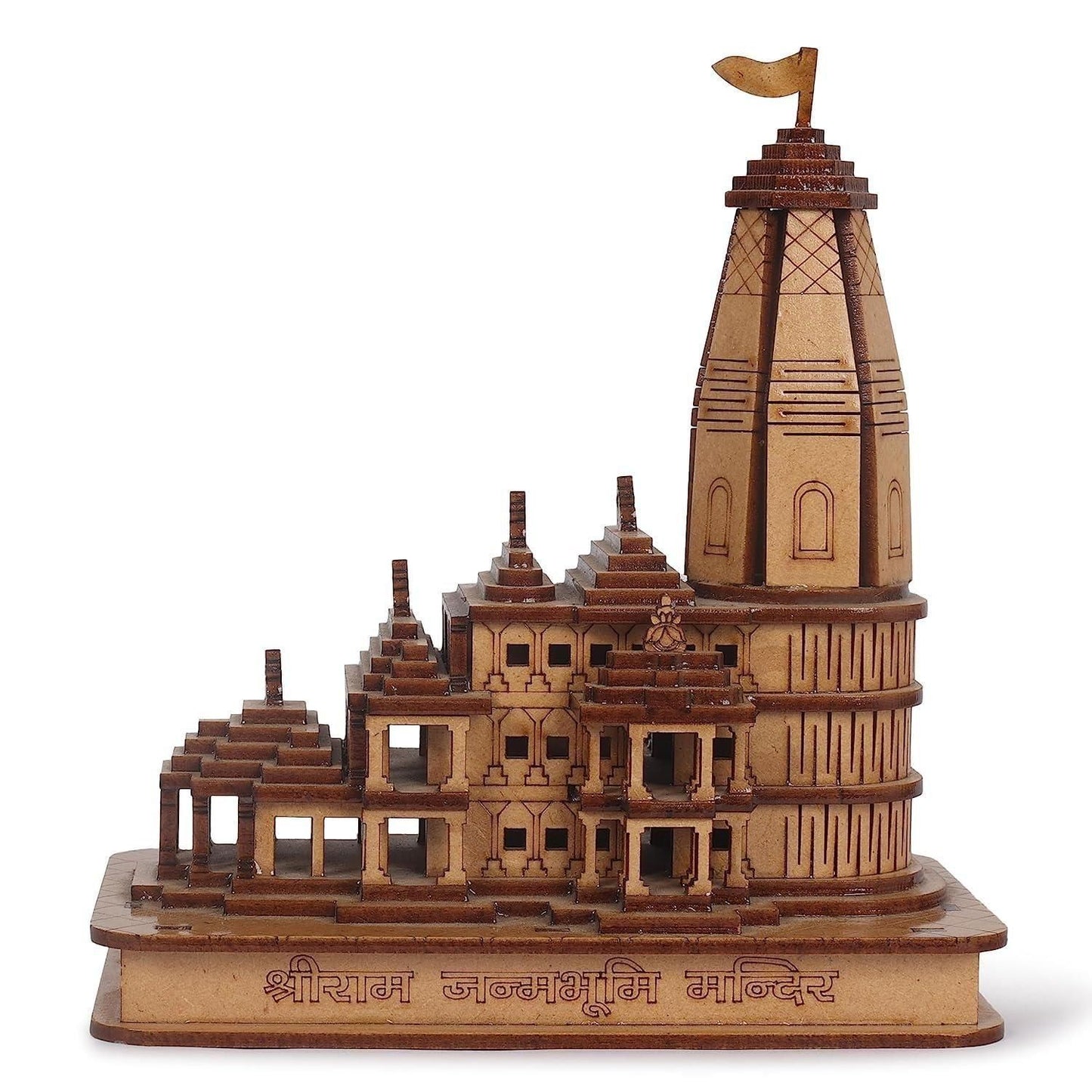 🚩🚩Ram Mandir For Your Home 🚩🚩 Decorative Showpiece Wood Temple for Gift🏹